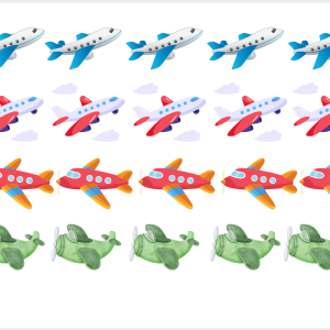 Airplane Token Board for Kids | Digital Download | Aviation-Themed Behavior Chart with Airplane Tokens | Visual ABA & Autism Support Tool